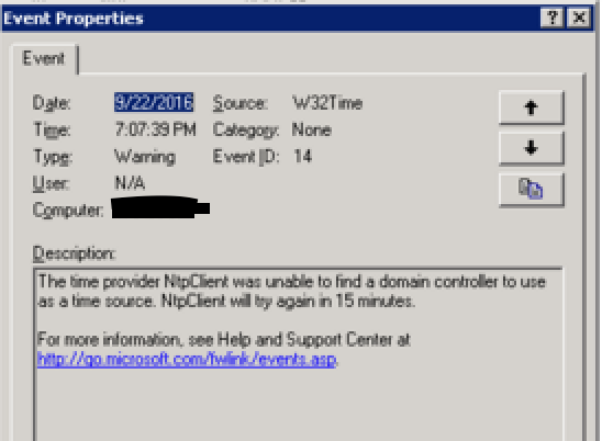 ntpclient-unable-to-find-domain-controller-time-source